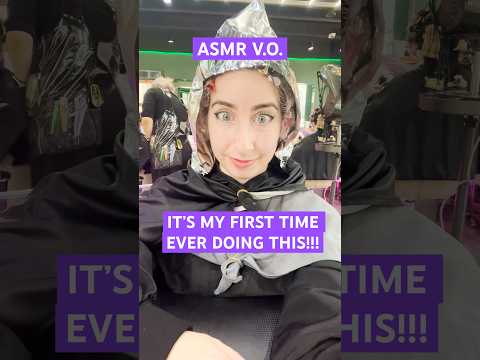 Guess what color I dyed my hair in Korea?? #asmr #shorts #korea #kpop ​⁠