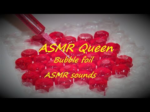 ASMR Queen - Binaural ASMR. - Popping Bubble Wrap & Crinkling (2019)