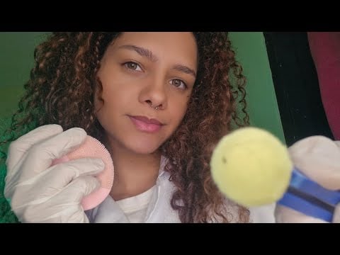 ASMR RP • Fazendo uma limpeza de pele em você! 🫧💝