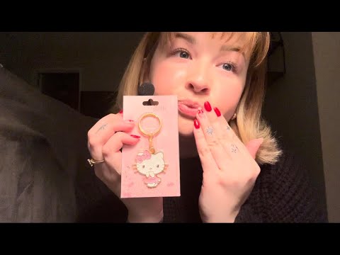 ASMR // ♡ Juicy Couture & Hello Kitty Haul (lofi, whispers)