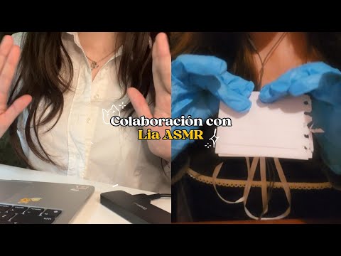 asmr español ♡ examen de nervios craneales con @LiaASMR