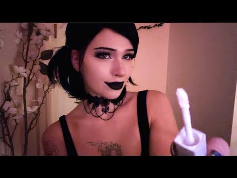 come here, let me pamper you ♡ (goth gf asmr)