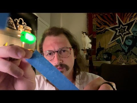 ASMR Totally Not Sketchy Cranial Nerve Exam Roleplay (5 Min Version)