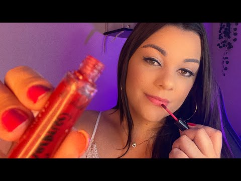 ASMR: MAQUIAGEM RELAXANTE PARA O ANO NOVO 🎉