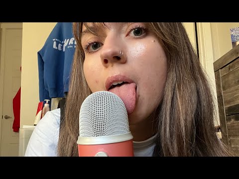 Ultra Sensitive Mouth Sounds, Mic Kissing, Tongue Swirling ASMR