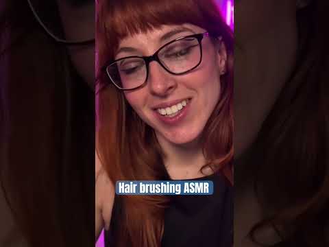 IG ivannabrookes #tingles #redhead #soothingasmr #mouthwhisper #hairbrushingasmr