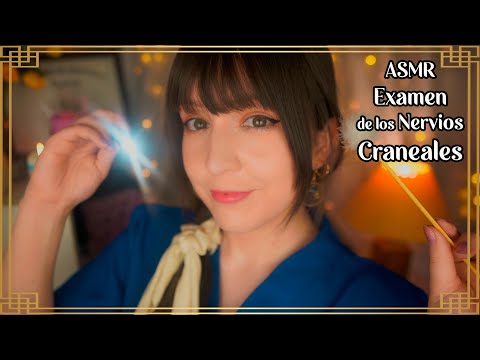 ⭐ASMR Examen de los Nervios Craneales [Sub] Roleplay en Español