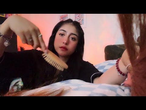 ASMR Hair Brushing (Personal Attention, Soft spoken)