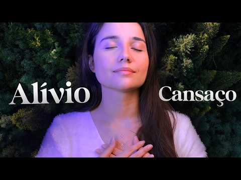 ASMR para Pessoas Cansadas 💗 Alívio do Cansaço Mental e Emocional & Sons de Natureza para Dormir