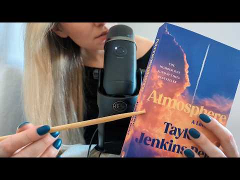ASMR Ear to Ear Whispering & Book Tracing | First Time Trying This