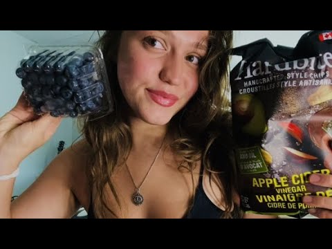 ASMR Mini Grocery Haul