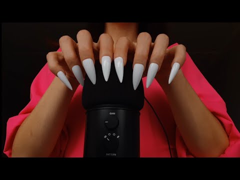 Asmr Mic Scratching - Brain Scratching with Claws | 100% Tingles Guarranted - No Talking for Sleep