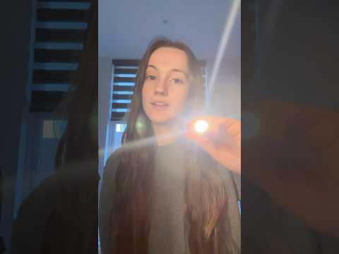 ASMR look at the light & follow the light  #visualtingle #asmrvisual #asmrlighttriggers #asmrshorts