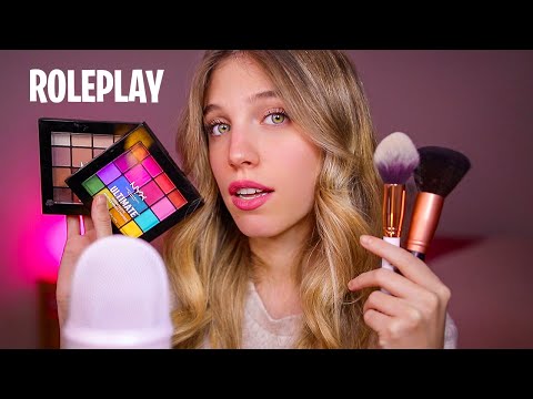 ASMR VENDEDORA DE MAQUILLAJE 💄 ROLEPLAY EN ESPAÑOL TIENDA DE MAQUILLAJE