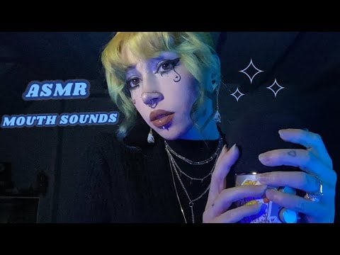 ASMR Mouth Sounds & Rambles | Finger Fluttering, Whispering