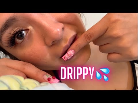 The Sensory Overload of ASMR Spit Painting And Mouth Sounds