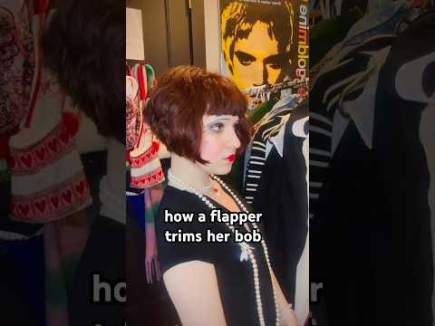 the bob needed a trim.