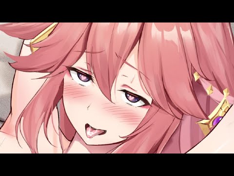 [3DIO ASMR] Kisses From Yae Miko