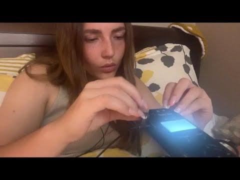 Asmr Tascam Mic Ears Tapping & Scratching + some Mouthsounds