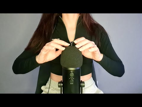 ASMR Fast & Aggressive Mic Massage,  Mic Scratching with Mic Cover