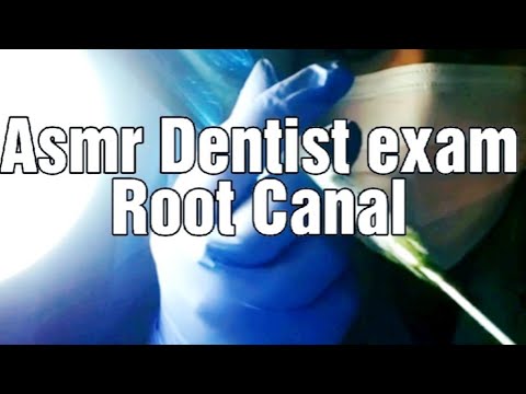 ASMR DENTIST EXAM/ROOT CANAL