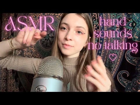 ASMR • pure hand sounds for your sleep 💤🖖🏼 no talking! ✨