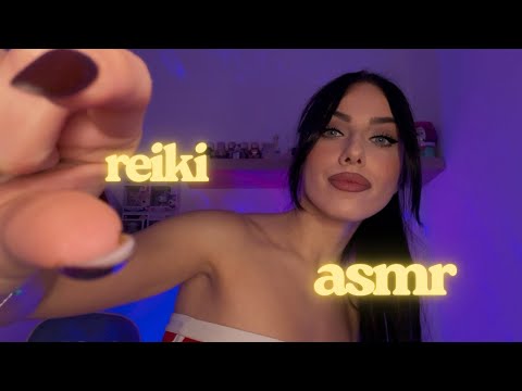 ASMR AGGRESSIVE REIKI IN THE DARK  (No Talking)