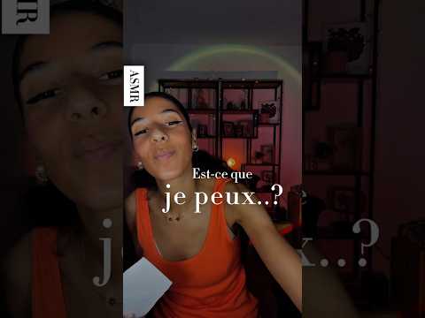 ASMR RP - Est ce que je peux..? #asmrfr #roleplay #asmr #relax