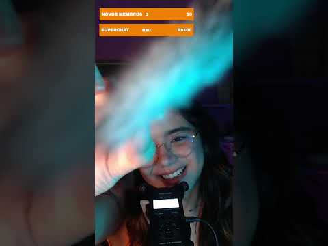 ASMR LIVE: você só dorme quando me contar uma fofoca 😴