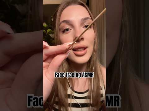 Tracing your face until you fall asleep 😴✨ #asmr #sleepasmr #tingles #britishasmr #uk