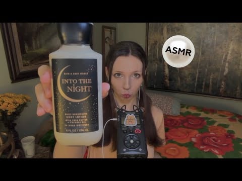 Lotion Bottle 🧴 asmr With Some Mouth Sounds and stuff 