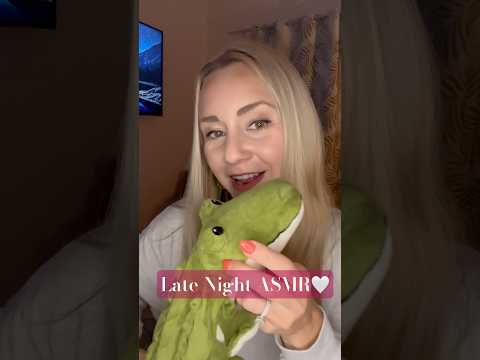 Late Night ASMR 🤍 #visualtingle #asmrforsleep #asmrpersonalattention