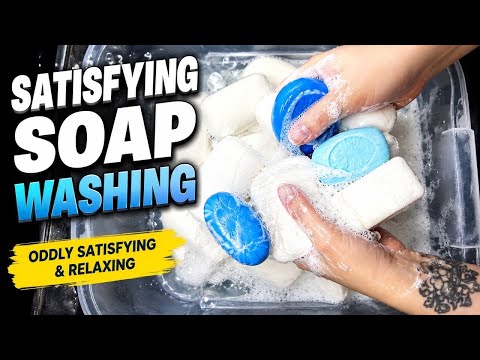 Most Satisfying Soap Washing Ever 🧼💦 | Relaxing ASMR 