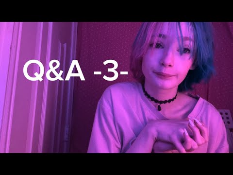 asmr Q&A 1k sub special!! ^w^
