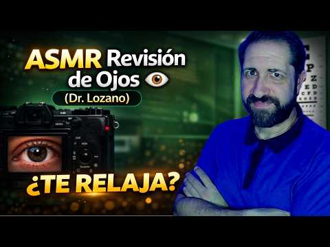 ASMR EXAMEN DE OJOS 👁️ (Roleplay Médico Muy Realista)