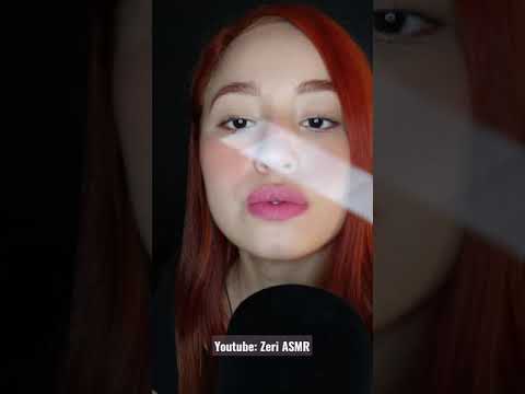 TE MAQUILLO RÁPIDO | MOUTH SOUNDS | ROLEPLAY #SHORTS