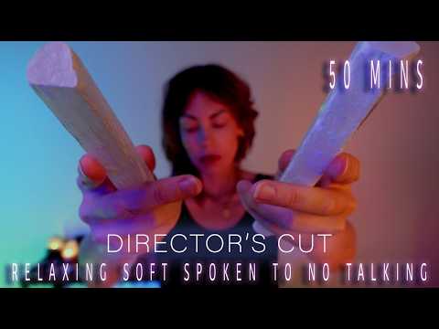 Director's Cut | Relaxing Crystals | Gridding | Tapping | Sweeping | Clinking | Last Half No Talking