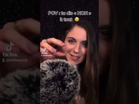 ASMR #shorts | POV : Tu dis "NON" à tout ❌