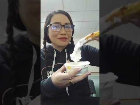 PIZZA WITH YOGURT #food #viral #shortsfeed #mukbang #eatingshow #everyone #asmr #foodie #pizza #eat
