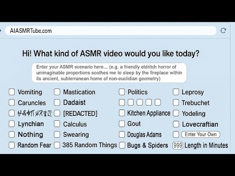 Why AI Will Make ASMR Creators Extinct (Along with Everyone Else!)