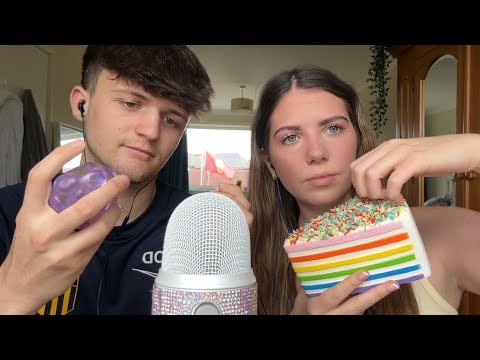ASMR | Layered trigger assortment with my boyfriend ✨