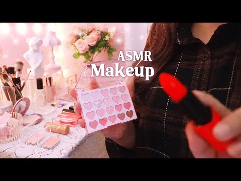ASMR Doing Your Romantic Makeup💗 | Makeup Studio (Roleplay)