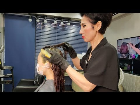 Hair Salon ASMR – Calm, Clean, Focused Hair Work