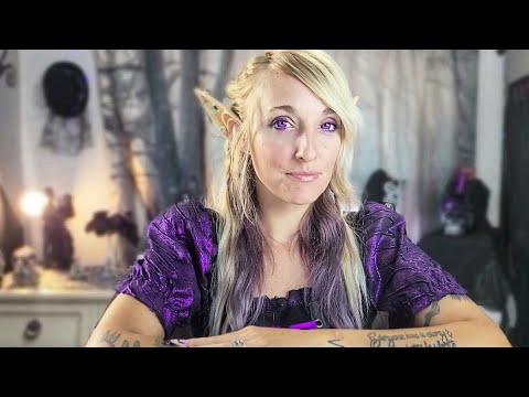 ASMR | Elf Shop Role Play | Jewelry 💫 Tarot Cards ✨️ Crystal Ball 🔮