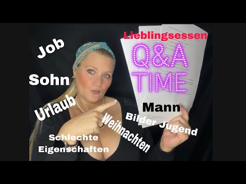 [ASMR] german  ⚠️ Entspannendes Q&A Part I - Tingly Whispering • facts about me - get to know me