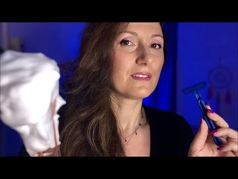 Ti faccio la BARBA 3 VOLTE per 1 ORA ✨ASMR compilation • barber shop roleplay