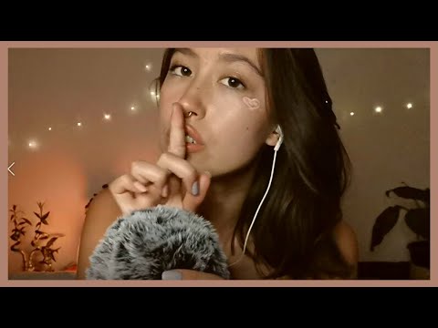 ASMR || Fluffy mic test: Tingle Heaven Mouth Sounds, sksk, tktk, shh... (10 mins, No Talking)