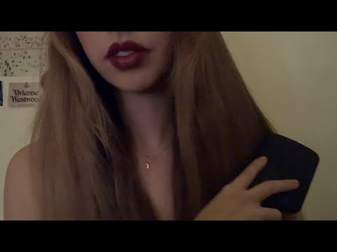 lofi hairplay asmr (braid scratching, brushing, no talking)