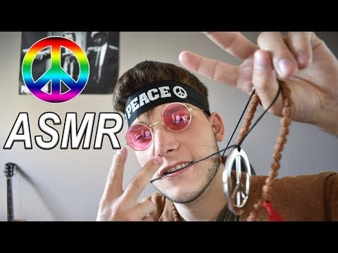 #ASMR ASMR | Woodstock Hippie Cranial Nerve Examination | Energy Healing | Doctor Roleplay