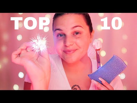 ASMR⎪TOP 10 DES MEILLEURS DÉCLENCHEURS 😴